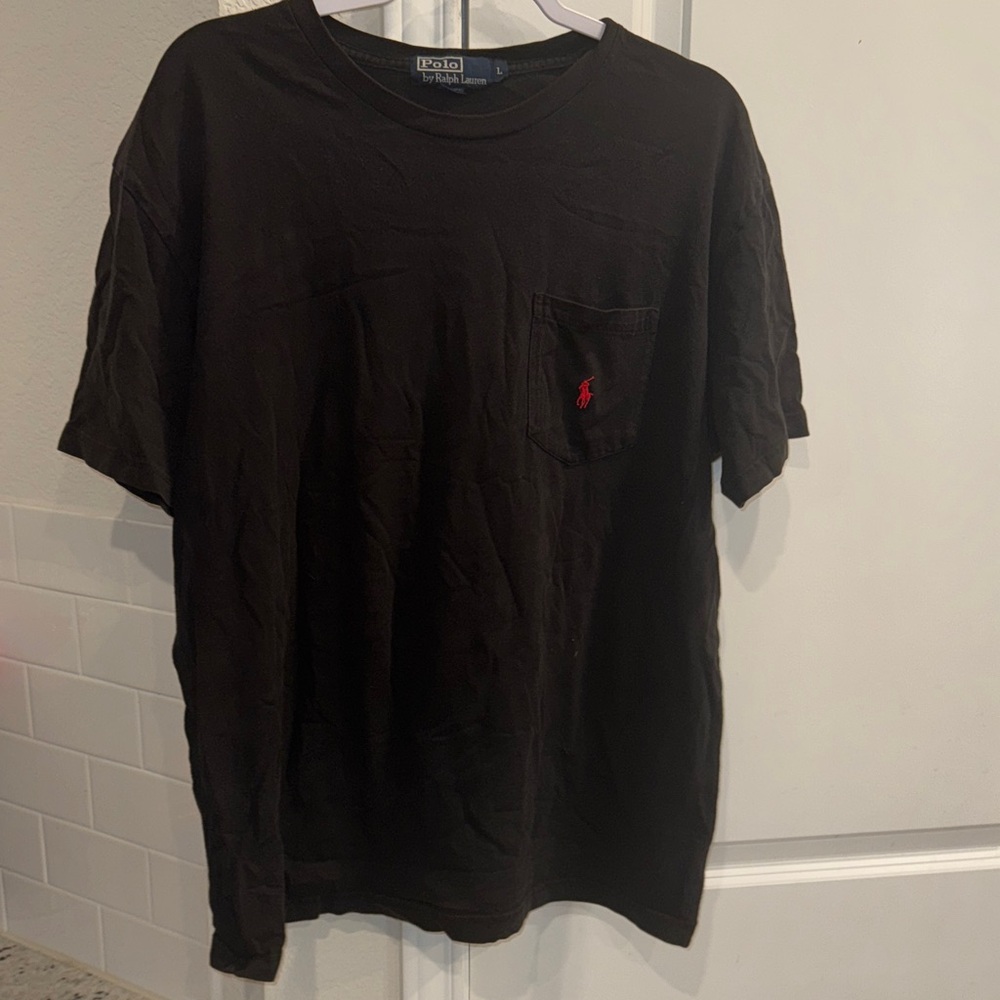 Polo by Ralph Lauren unisex Dark Tee with Red Logo